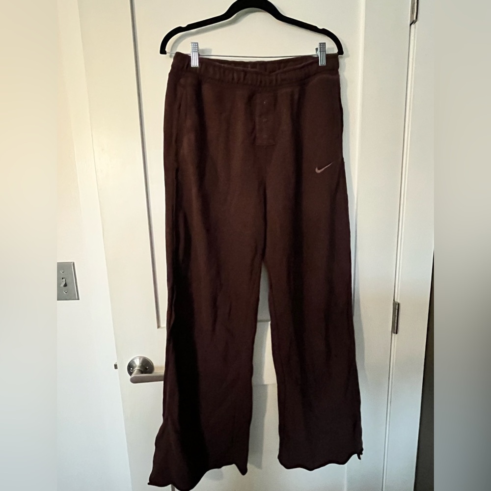 Nike Brown Terry Sweatpants